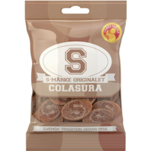 S-MÄRKE COLA SUR 80G X18