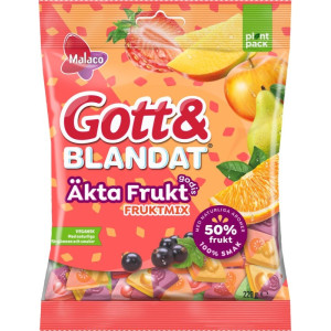 GOTT Äkta frukt mix 12 x220g
