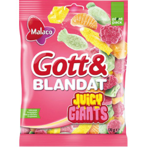 GOTT  Blandat Juicy Giants 12ST x170g