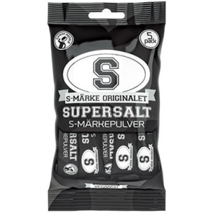 S-MÄRKE SUPERSALT PULVER 5px20st