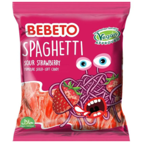 BEBETO /Spaghetti strawberry 70g X 12