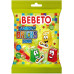 Bebeto Rainbow Sour Bricks 80g X12