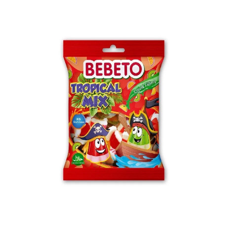Bebeto Tropical Mix 80g x12