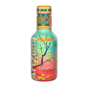 Arizona Green Tea Honey and Peach PET 500 ml x 12