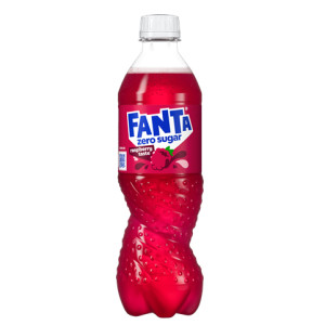 FANTA RASPBERRY ZERO SUGAR 50CL x12st