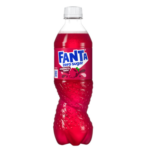 FANTA RASPBERRY ZERO SUGAR 50CL x12st