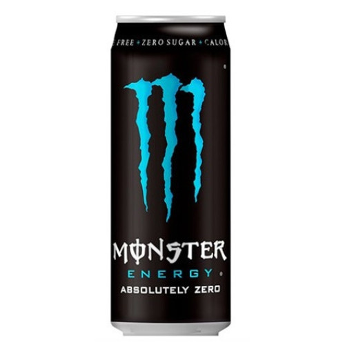 MONSTER ABSOLUTELY ZERO 50 CL x 24 ST (BLÅ)