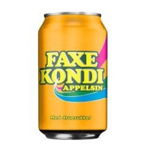 Faxe Kondi Orange 330 ML X 24ST
