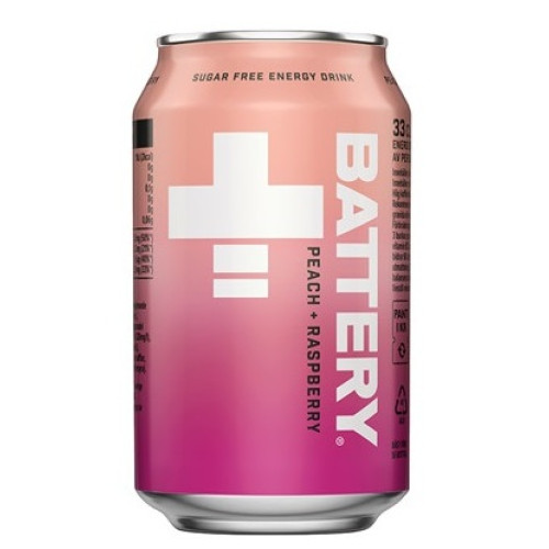 Battery Peach/Raspberry No Calories 33B X24ST