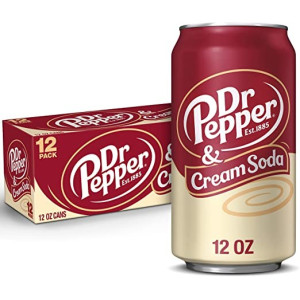 USA Dr Pepper Cream Soda 355ml X 24 st
