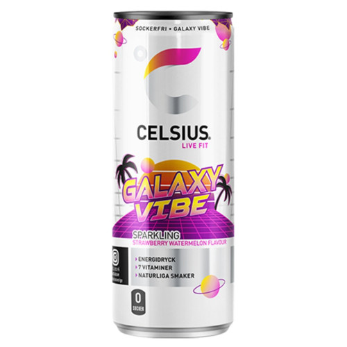 Celsius Galaxy Vibe 355ml X 24st