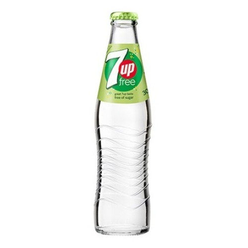 7-UP Free glasflaska 30cl X 24st
