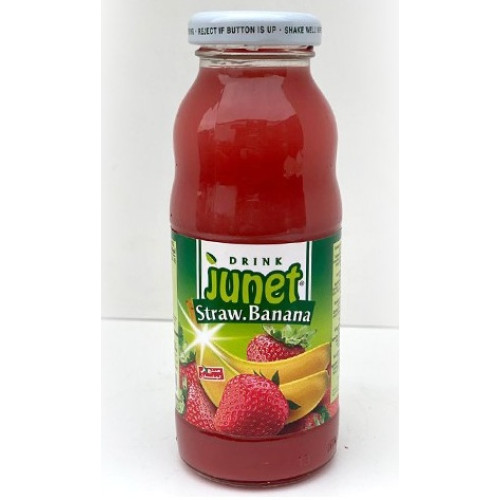 Junet b Strawberry & Banana 250mlx24