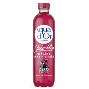 AQUADOR SPARKL.BLÅBÄR/SV.VINB 50 CL x12st