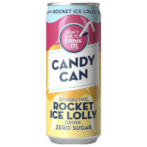 Candy Can Rocket Ice Lolly 12x330ml