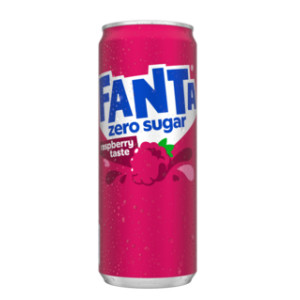 FANTA ZERO RASPBERRY 33CLx20