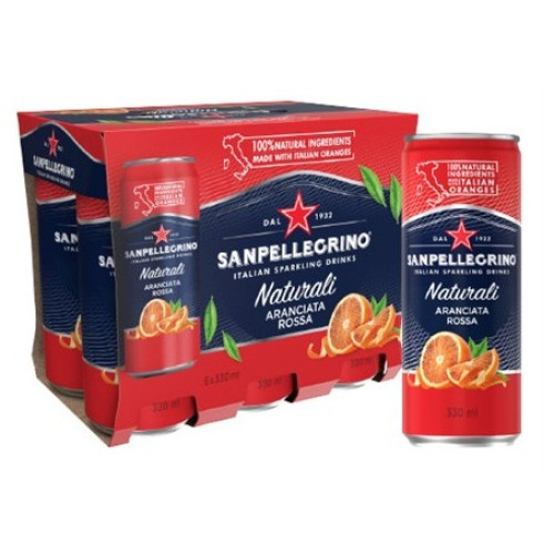 SAN PELLEGRINO ARANCIATA ROSSA 33CL X24ST
